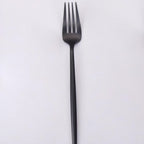 Thumbnail image #1 for Kadra Kitchenware Vikko Dine VF-DF10-VB Dinner Fork, Brushed Black, 18/10 Stainless Steel Case of 12