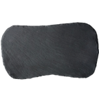 Thumbnail image #1 for Vertex China Slate S-O28 Rectangular Slate Oyster Plate, 16" x 7-1/2"