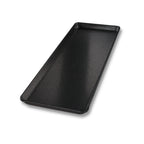 Thumbnail image #1 for Chicago Metallic Bakeware 40926 Black Aluminum Half-Long Display Pan, 8-11/16" x 24-7/16" Case of 12