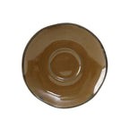 Thumbnail image #1 for Tuxton China Artisan GAJ-084 Ceramic Saucer, 6-3/8" Diameter, Round, Fully Vitrified Case of 2 Dozen