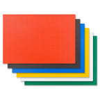 Thumbnail image #2 for Hakka Brothers Corp Clivia 181205 6-Board Color-Coded Cutting Board System, 18" x 12" x 1/2", Polyethylene