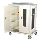 Thumbnail image #1 for Caddy TD-614-D 2-Compartment Non-Insulated Tray Delivery Cart, 14-Tray Capacity, Two Doors