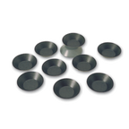 Thumbnail image #1 for Matfer Bourgeat Exopan 332695 Round Deep Non-Stick Steel Tartlet Mold, 2-1/2 in Dia. x 8/13 in H
