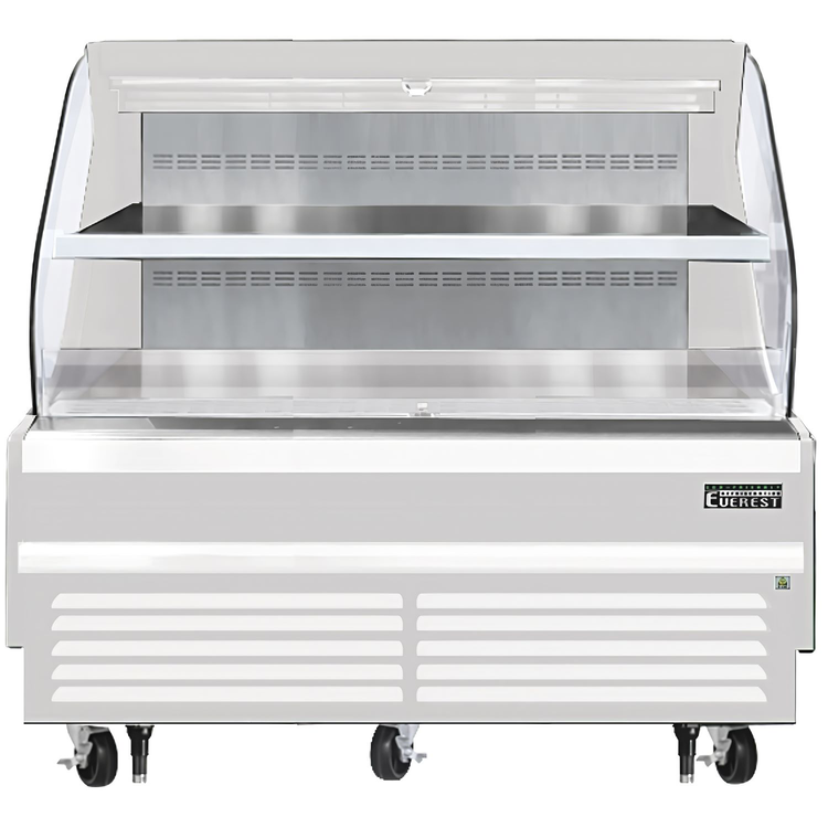 Product image #5 for Everest Refrigeration Horizontal Open Air Merchandiser Refrigerator, 73-1/4 Inch W x 34-1/4 Inch D, 15.2 Cu. Ft., White