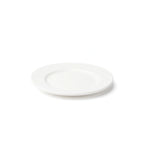 Thumbnail image #1 for Browne USA Foodservice Foundation 5630106 6-1/2" White Porcelain Plate, Round, Wide Rim Case of 3 Dozen