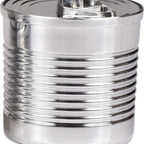 Thumbnail image #1 for JB Prince Solia RB123 2 2 oz Silver Plastic Disposable Bowl with Lid