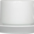 Thumbnail image #2 for International Tableware Sunburst™ SB-23 8 oz Porcelain Stackable Coffee Cup with Handle Case of 2 Dozen