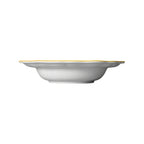 Thumbnail image #2 for Steelite International 62561FP814 Round Porcelain Rim Soup Bowl, 15 oz, 9.75 in Case of 2 Dozen