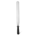 Thumbnail image #1 for New Star Foodservice Inc. 38125 Icing Spatula/Spreader, 14 in Stainless Steel, Black Plastic Handle Case of 120
