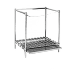 Thumbnail image #1 for Eagle Group STR2448A Syrup Tank Rack, Style A, 48"W x 24"D x 33"H, Chrome-Plated, with Dunnage Mat