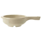 Thumbnail image #1 for G.E.T. GET HSB-112-S Melamine Soup Bowl with Handle, 12 oz, 5-1/4" Diameter, Sandstone Case of 2 Dozen
