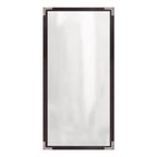 Thumbnail image #1 for Risch Deluxe TES 5.5X11-NYLON Sewn Nylon Menu Cover with Vinyl Finish, 5-1/2" x 11", 1 Page 2 View Case of 24