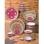 Thumbnail image #2 for Thunder Group Longevity 5285TR Scalloped Melamine Bowl, 53 oz, 8-1/4 in Diameter Case of 6 Dozen