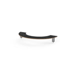 Thumbnail image #1 for Steelite Mogogo, Modular MGCIAF02MSXX Half-Round Buffet Inner Extension Shelf, Nero Marquina Laminate, 53" x 26-1/2" x 6-1/2"H