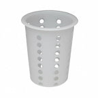 Thumbnail image #1 for Libertyware SCP Silverware Cylinder, 4-1/4 in Diameter, Plastic, White Case of 144