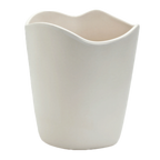 Thumbnail image #1 for Steelite International Delfin, Marisol Sandshell 7002DD002 3 Qt Round Melamine Dressing Crock, Beige