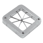 Thumbnail image #1 for Thunder Group IRFFC005B French Fry Cutter Pusher Block Blade, Square, 8-Wedge Case of 24