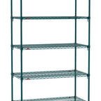 Thumbnail image #1 for Metro Super Erecta SA-2430K3-86-S5 Super Adjustable Super Erecta® Starter Wire Shelving Unit, 30"W x 24"D x 86"H, 800 lb. capacity per shelf, 2000