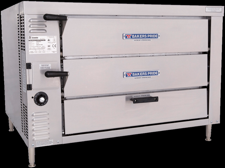 Product image #5 for Bakers Pride HearthBake Series GP51 Countertop Gas Pizza/Bake Oven with 2 Cordierite Decks