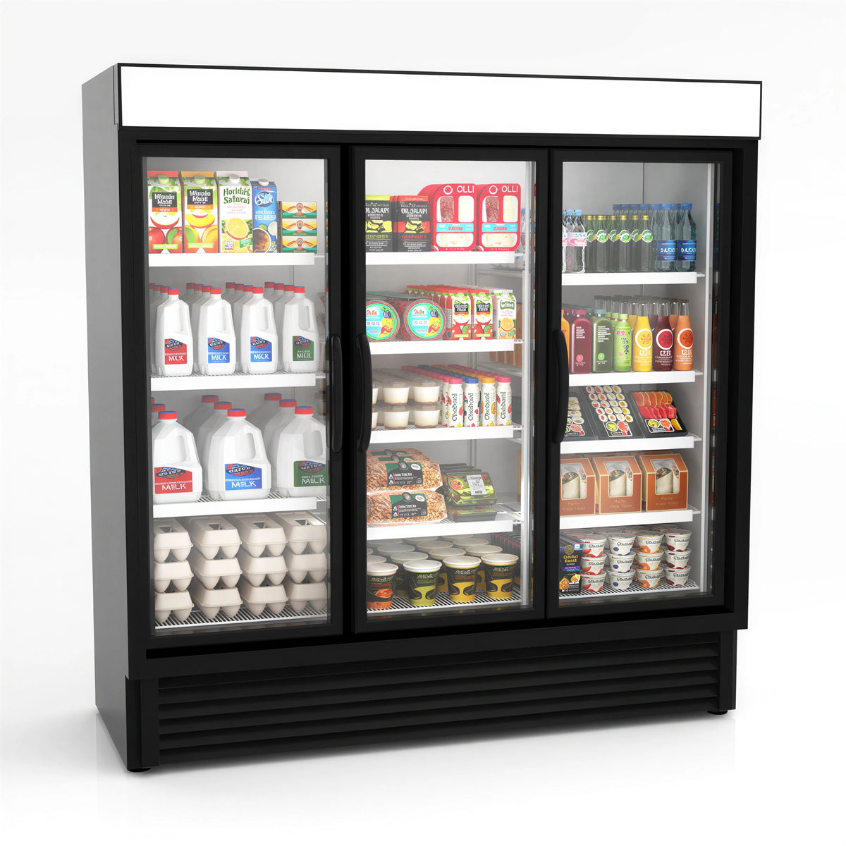 Hussmann Evolve VRM3B Glass Door Refrigerator Merchandiser – USA ...