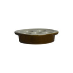 Thumbnail image #1 for Steelite International Diversified Ceramics DCI27LBW 6-Hole Ceramic Handled Escargot Plate, 7 x 6 x 1.5 in, Laredo Brown/White 1 Dozen