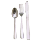 Thumbnail image #2 for Libertyware Windsor WIN2 Dinner Fork, 7-1/8", Medium, 1.5mm Thick, 18/0 Stainless Steel, Vibro Finish Case of 36 Dozen