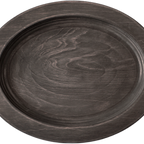 Thumbnail image #1 for ATSMFG Stone Mountain STM-UOJ13 ATS MFG Wood Oval Underliner, 15" Long, Walnut Stain