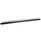Thumbnail image #1 for AllPoints Foodservice Parts & Supplies 8016225 Door Sweep, 38-3/4 in, Black Rubber Bottom, Gray Plastic Top