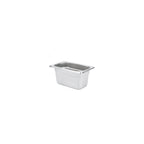 Thumbnail image #1 for CAC China STPN-24-4 1/9 Size Solid Steam Pan, 4 in Deep, 24 Gauge Stainless Steel Case of 72