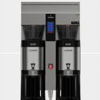 Thumbnail image #1 for FETCO E2253US-UB250-MA110 Twin Automatic-Fill Commercial Coffee Brewer, 2-Gallon Capacity, LED Touchscreen, Stainless Steel