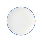 Thumbnail image #1 for Libbey Porcelana Linea 114239 Blue Porcelain Coupe Plate, Round, 6-1/2-Inch Diameter