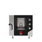 Thumbnail image #1 for Tecnoeka MKFA 511 S Electric Boilerless Combi Oven, 5 GN 1/1 or Half-Size Pan Capacity, Electro-Mechanical Controls