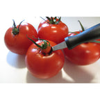 Thumbnail image #1 for Matfer Bourgeat 090417 Tomato Corer, 4-7/8"L, Stainless Steel, Black Plastic Handle