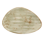 Thumbnail image #1 for Steelite International Steelite Performance, Craft Green 11310501 Green Free-Form Ceramic Plate, Narrow Rim, 14-5/8"