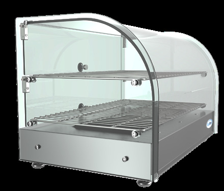 Product image #7 for KoolMore 22-Inch Curved Glass Countertop Hot Food Display Warmer, 1.5 Cu. Ft., Full-Service
