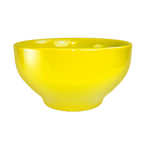 Thumbnail image #1 for International Tableware Cancun CA-43-Y 16 oz Yellow Ceramic Footed Pasta Bowl, 5" Round Case of 2 Dozen