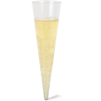 Thumbnail image #1 for JB Prince Comatec R489 3 oz Transparent Plastic Flute Cup