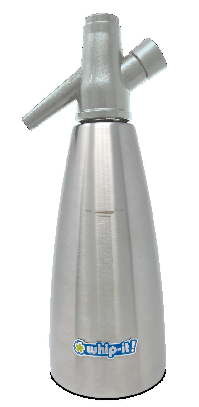 Product image #3 for United Brands DS-SDA-L17-01S Whip-It! Soda Siphons & Soda Chargers