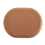 Thumbnail image #2 for Cal-Mil Hudson 22018-109 Melamine Oval Platter, 14 in, Terra Cotta Case of 6