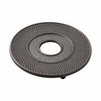 Thumbnail image #1 for Korin Inc TPI-TB20-A Black Cast Iron Round Trivet, 5.25 in Diameter x 0.5 in Height Case of 36