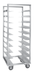 Thumbnail image #4 for Cres Cor Mobile Oval Tray Rack, Single Compartment, Full Height, Open Sides, 10-Tray Capacity