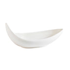 Thumbnail image #1 for CAC China Accessories BDS-9 Porcelain Boat-Shaped Dish, 9" Case of 2 Dozen
