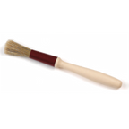 Thumbnail image #1 for Matfer Bourgeat 116020 Pastry Brush, 8-3/4" Overall, 1/2" Round, Natural Bristles, Plastic Handle