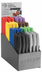 Thumbnail image #3 for Mercer Culinary Millennia Color Countertop 8-Compartment Paring Knife Display with 96 3-Inch Serrated Knives