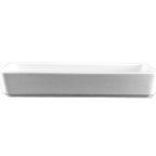 Thumbnail image #1 for International Tableware FA-423 Rectangular China Serving Dish, 8 oz, White, 6-3/4 x 3-1/4 x 1-3/8 in. 1 Dozen