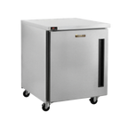 Thumbnail image #1 for Traulsen Dealer's Choice CLUC-27R-SD-L-LK Undercounter Reach-In Refrigerator, 1 Section, Solid Left-Hinged Door, 27"W, 6.5 cu. ft.