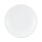 Thumbnail image #1 for G.E.T. Pebble Creek - EGS D638RR-W Round White Pebble-Textured Melamine Coupe Plate, 6-3/8" Diameter Case of 6