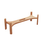 Thumbnail image #1 for Global Tableware Collective Dalebrook, Nimble DBBMO4208B Rectangular Bamboo Buffet Stand, 21-1/2" x 8-5/8" x 8-1/4"