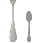 Thumbnail image #1 for Steelite International WNK, Contour 5302S003 Dessert/Soup Spoon, 7-1/4", Oval Bowl, 18/10 Stainless Steel Pack of 1 Dozen