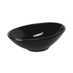 Thumbnail image #1 for G.E.T. Moderne - EGS M85-B Melamine Oblong Bowl, 16 oz, 8 in, Black Case of 6